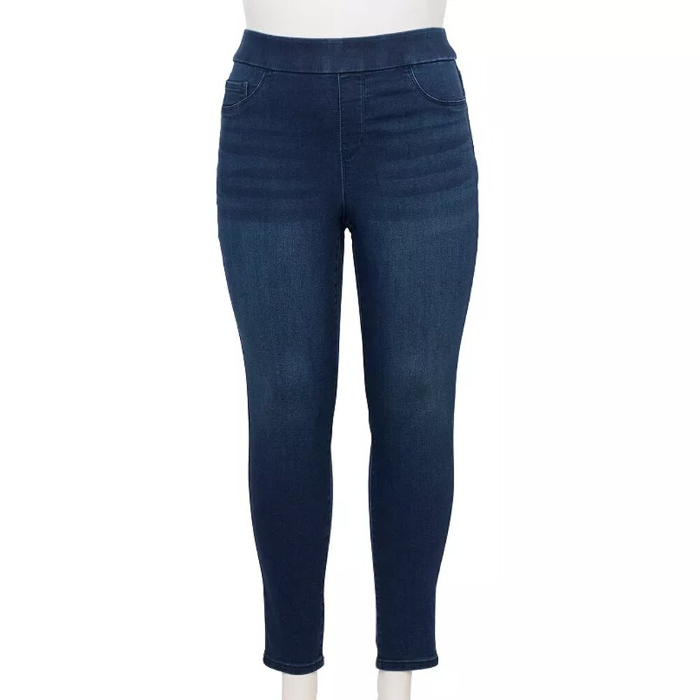 Nine West Plus size, Pull-on-waisted,Skinny Jeggins, Size 28WL, NWT